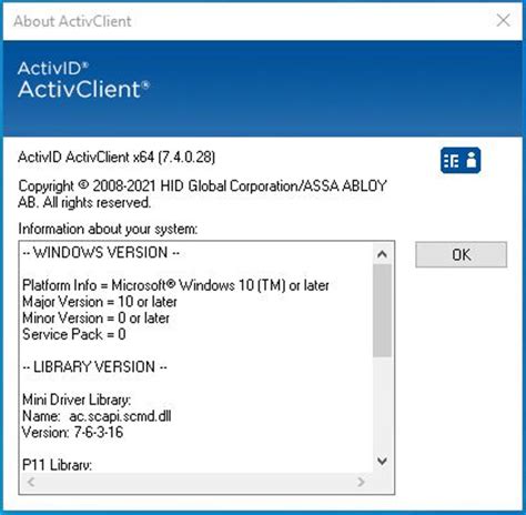 Quick Start into ActivID ActivClient 